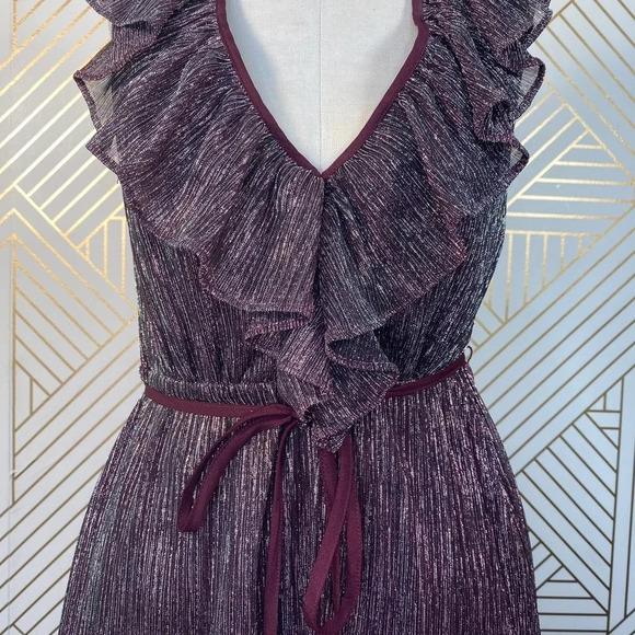 La Maison Talulah Reblossom Metallic Mini Dress - Picture 4 of 12